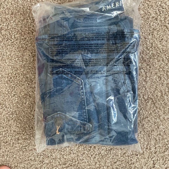 🎄🎁GIFT IDEA!🔥🛍️ NWT American Eagle Kick Boot Jeans Cargo Pockets🛍️🔥 - Picture 5 of 5